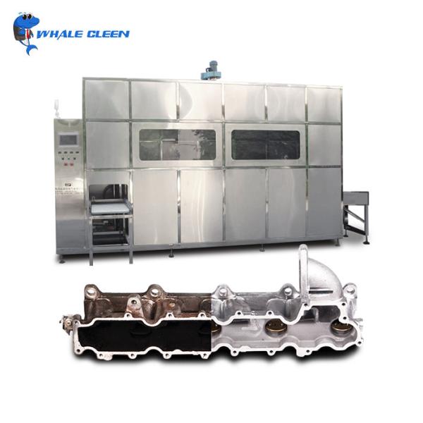 Industrial Full Auto Ultrasonic Cleaning Machine 20-200KHz With 304 Stainless Steel For auto parts