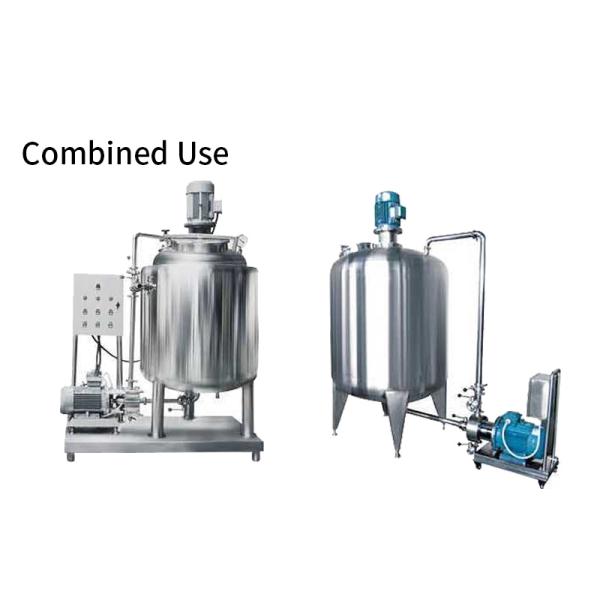 1.5kw Movable High Shear Mixer Homogenizer Emulsifier 2940RPM
