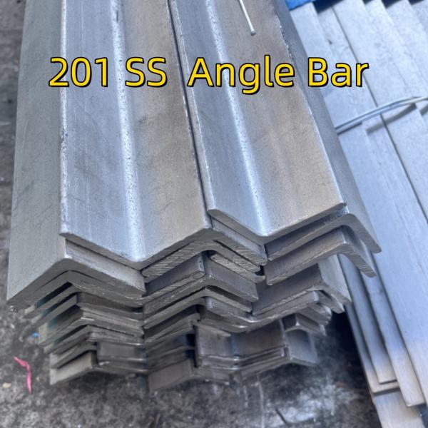201 Stainless Steel Angle Bar 50*50*5*6000mm SS 201 Angle Profile Equal And Unequal