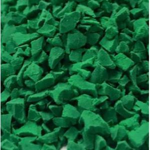 China Green Playground Rubber Granules Mulch Polyurethane Binder LABOSPORT Certification wholesale