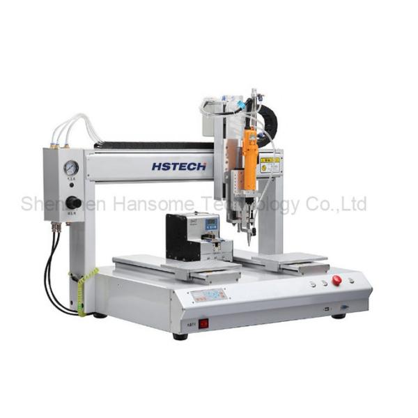 Suction Feeding 4Axis Automatic Screw Locking Machine with Double Working Station