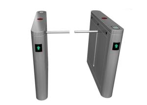 China Wire Drawing Drop Arm Turnstile wholesale