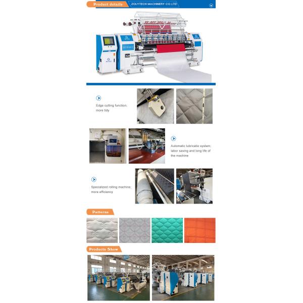 High Quality Industrial Fabric Quilting Machine Price