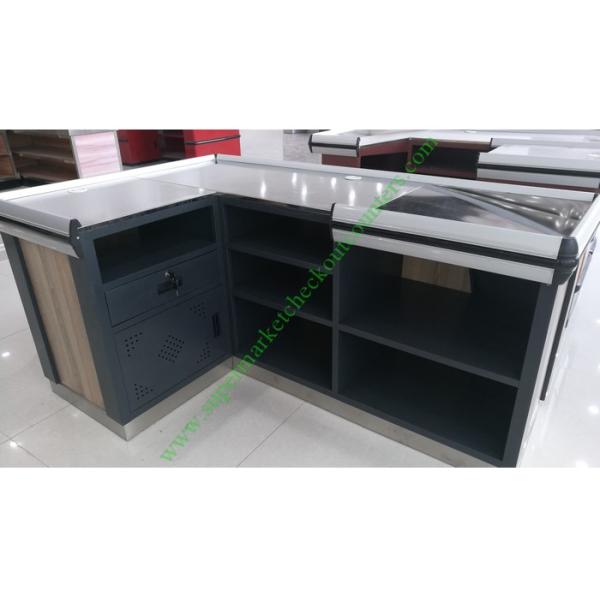 Multi Function Supermarket Cashier Table / Salon Reception Table