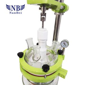 1-5L Mini Jacketed Glass Reactor