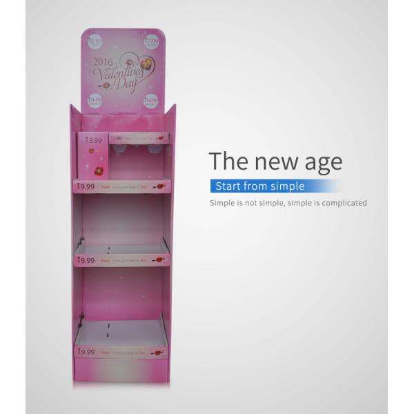 Sports Stores Promotion Cardboard POS Stands Tall With Strong Structure