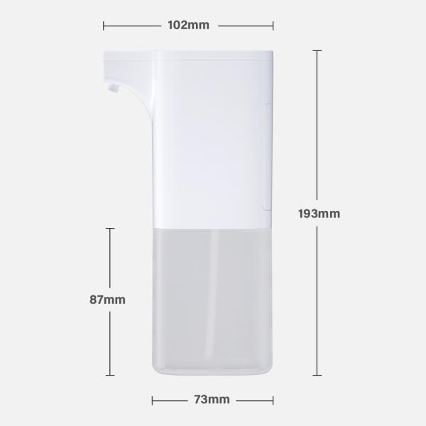 350ML Infrared Soap Dispenser , Auto Soap Dispenser Kitchen Use 4 x AA batteries
