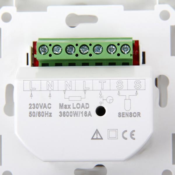 Temperature regulator electric floor heating thermostat