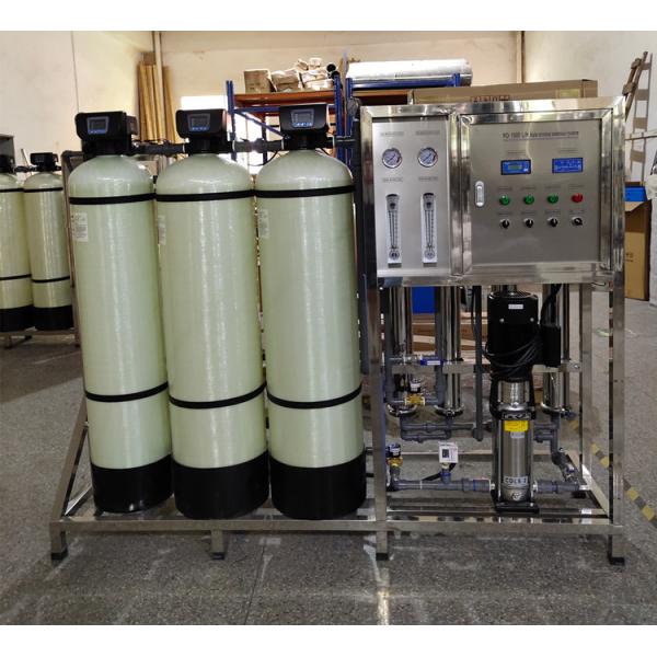 1000LPH Auto Control Deionized Water Purifier 5000GPD Industrial Reverse Osmosis Water System Plant RO Machine