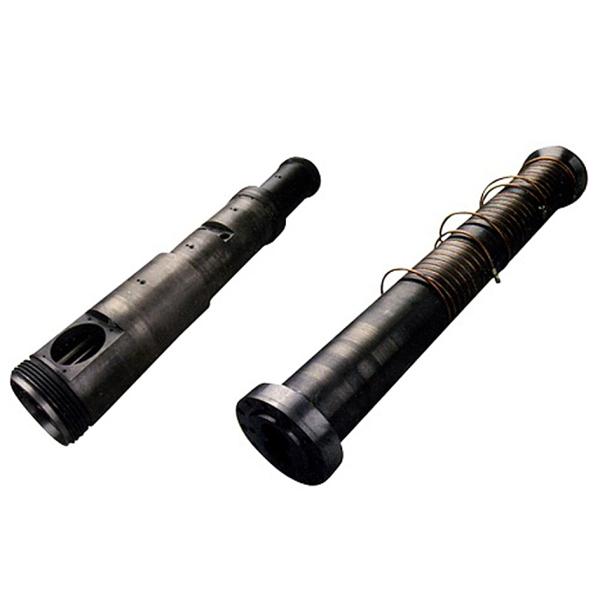 custom Co-Rotating Conical Twin Screw Barrel for Pvc Pipe Profile Wpc Conical Twin Bimetallic Screw Barrel