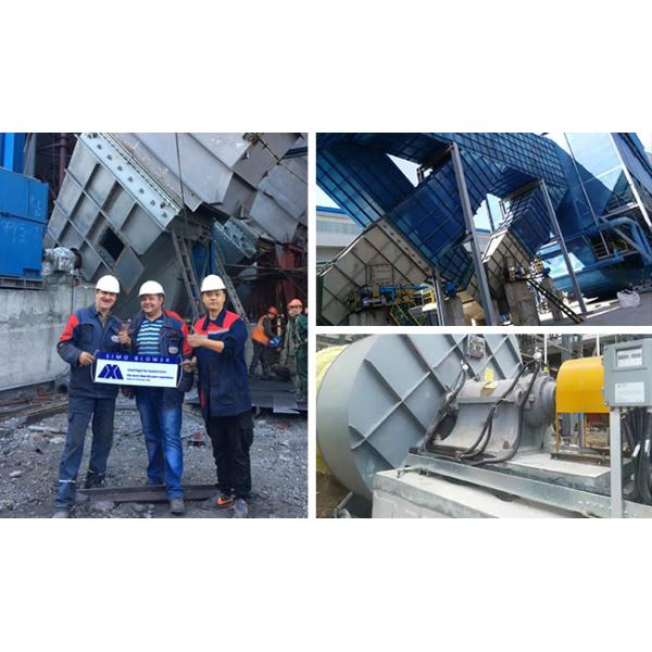 Industrial Long Life Blast Furnace Boiler Fan Explosion Proofing 2