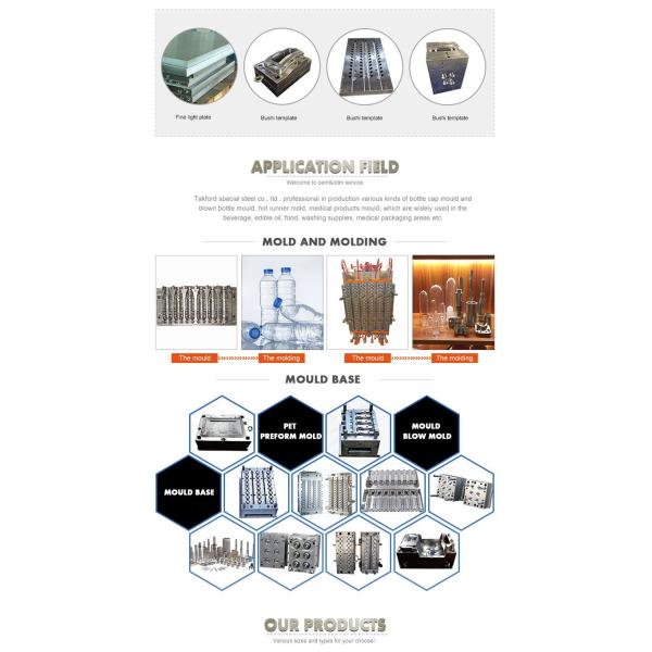 High Surface Finish PVC Mold 1.2316 Plastic Mold Steel
