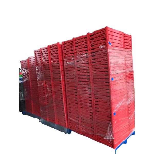 Customized Logo Foldable Toy Storage Basket Collapsible Mesh Crate for Easy Transport