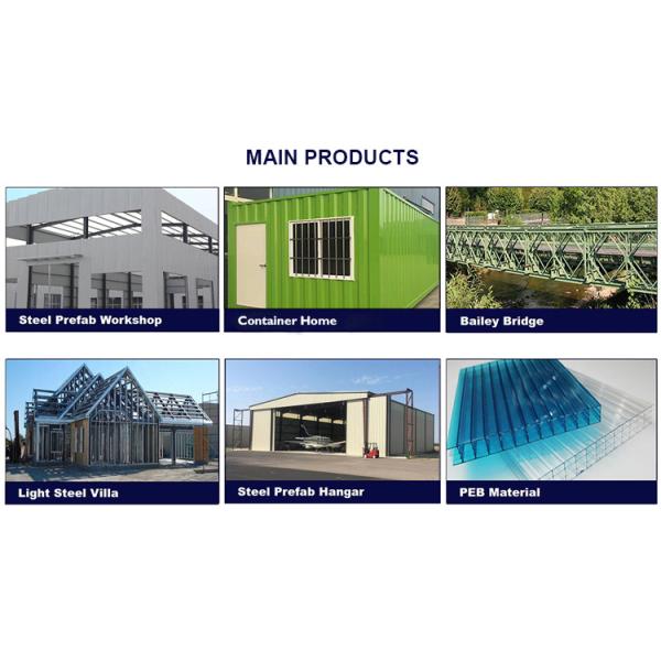 Custom ASTM Large Span Steel Structure Factory Warehouse Building Shed Hangar