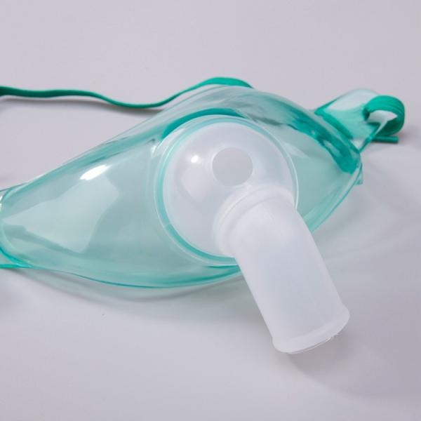 Adult L Tracheostomy Medical Breathing Oxygen Mask 360d Rotation Connector