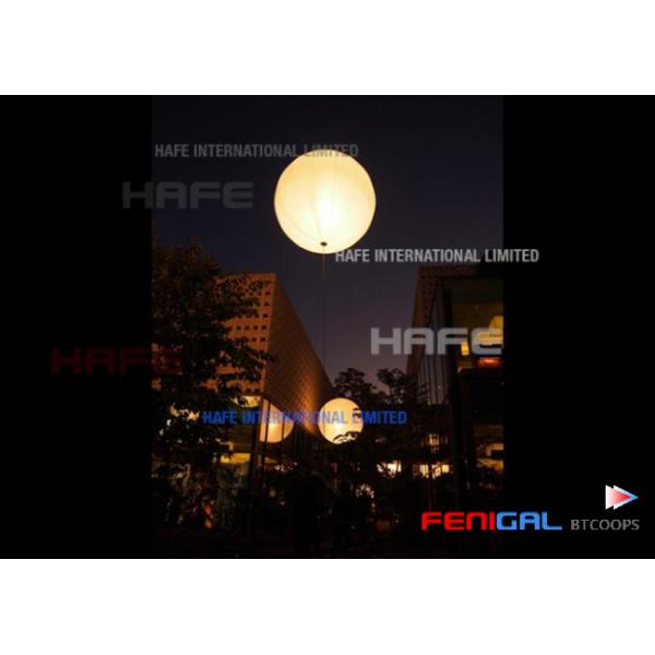 LED Moon Giant Helium Event Lighting Balloon White/RGB Remote Controlled Digital Silk Printed