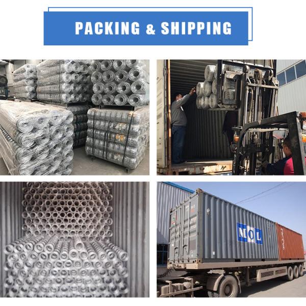 1.8mm Thickness Farming Field Fencing For Goats Hot Dipped Galvanzied