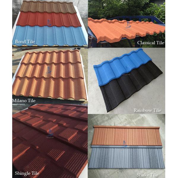 Stone Chip Step Roof Tile
