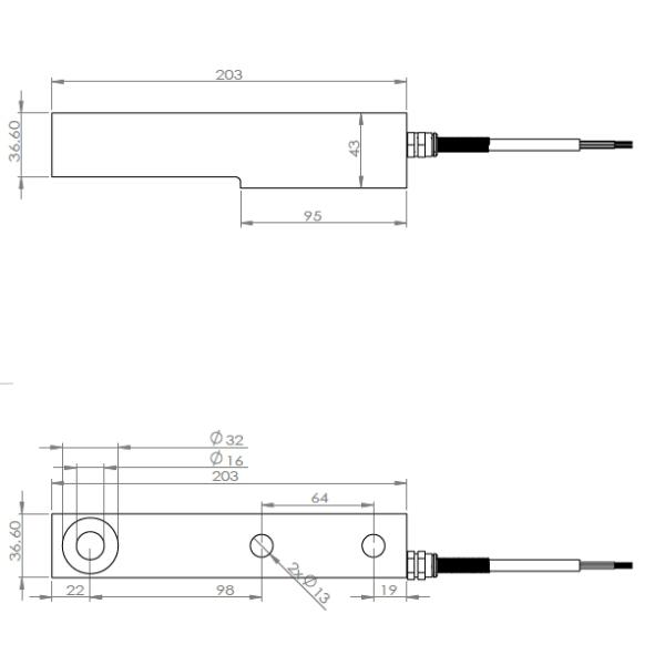 1517280414601024.jpg BTB-T2 Single Shear Beam RS485 Platform Scale Load Cell