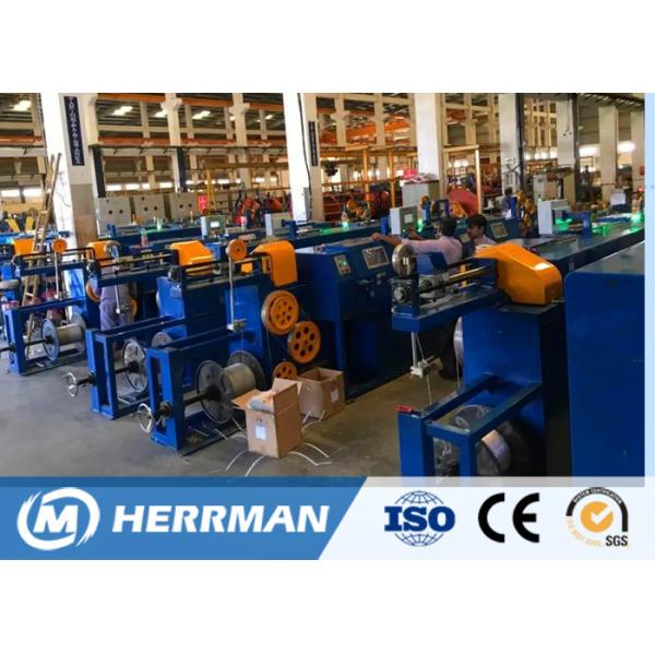 High Speed Horizontal Wire Taping Machine , Fire Resistance Cable Making Machine