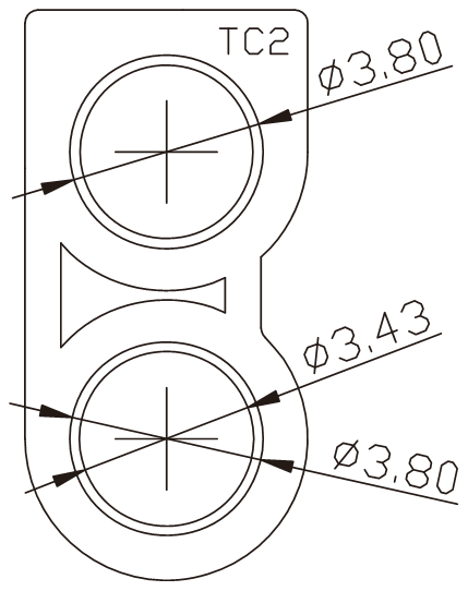 Angled Gold Plated Banana Plug 6mm Bullet Connector EC6 With Blue Housing