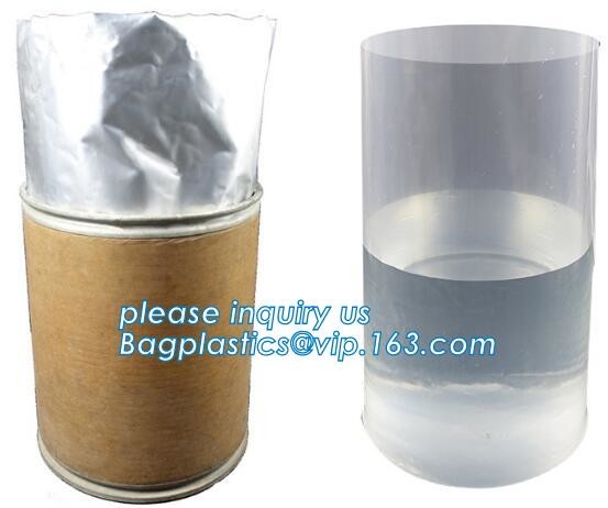 IBC Liner for bulk liquids, four-layer laminated aluminum foil bag for drum, Alunimium Drum Liners - Poly, foil drum lin
