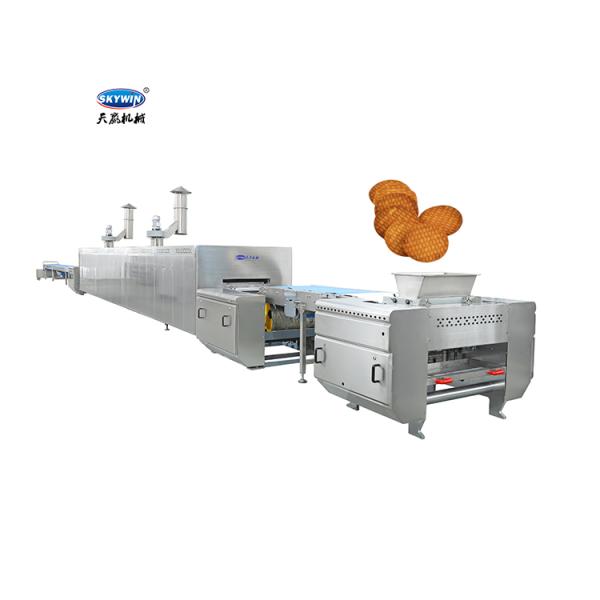 High Speed 600mm 1000mm Biscuits Making Machine / Biscuit Manufacturing Plant