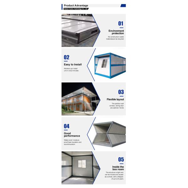 China Luxury Easy Assemble 2 Story 3 Bedroom Modular Homes Casas Prefabricadas Prefab Houses Container