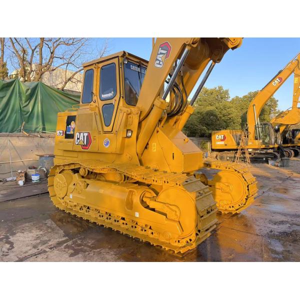 Repaint Color Used Caterpillar 973 Crawler Loader In Excellent Condition