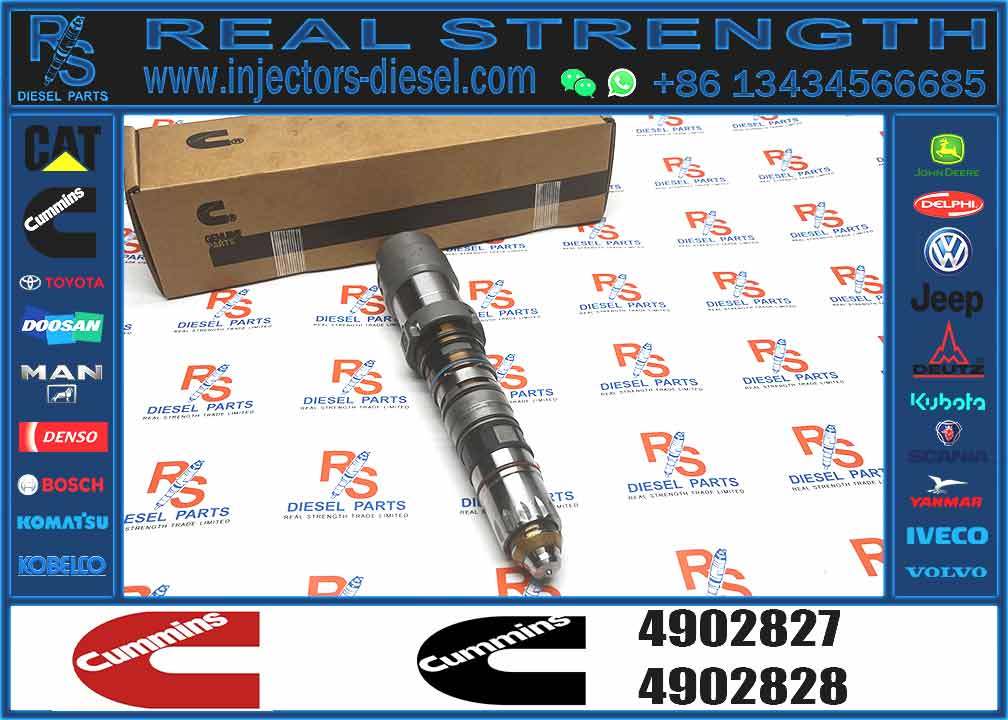 OTTO QSK23 Injector Assy 4902827 4077076 4062090 Nozzle Injetcor for CUMMINS Excavator QSK60 QSK19 6D170 Engine Fuel Injector