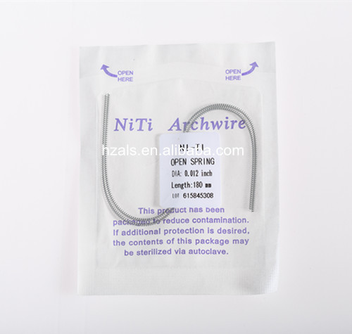 Dental Orthodontic Elastics Chain Ligature Braces Wires 0.018 0.020