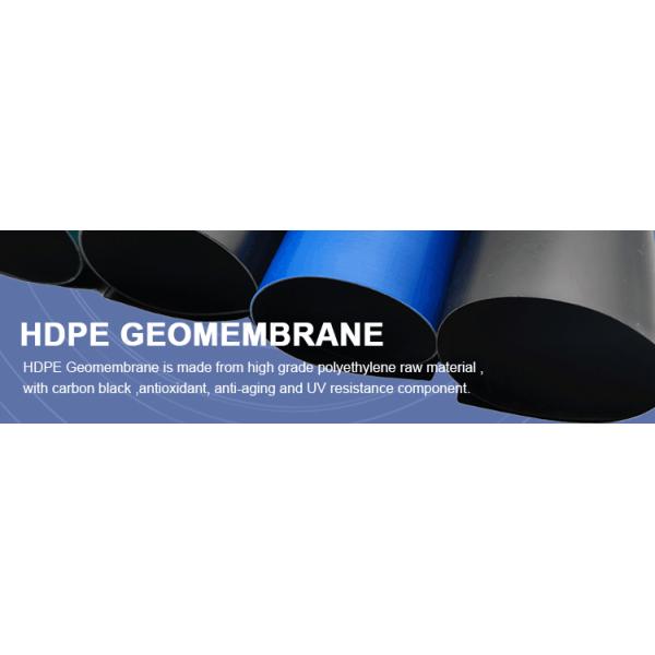 HDPE Geomembrane Black Impervious Membrane for Fish Pond Waterproofing in Aquaculture