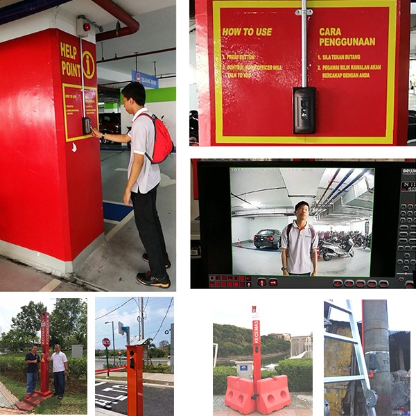 Beward IP65 ONVIF H.264 BP/MP IP Video Intercom