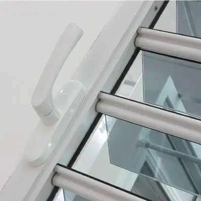 Louver Glass Windows Adjustable Aluminum Glass Louvered Window With Mosquito Screen