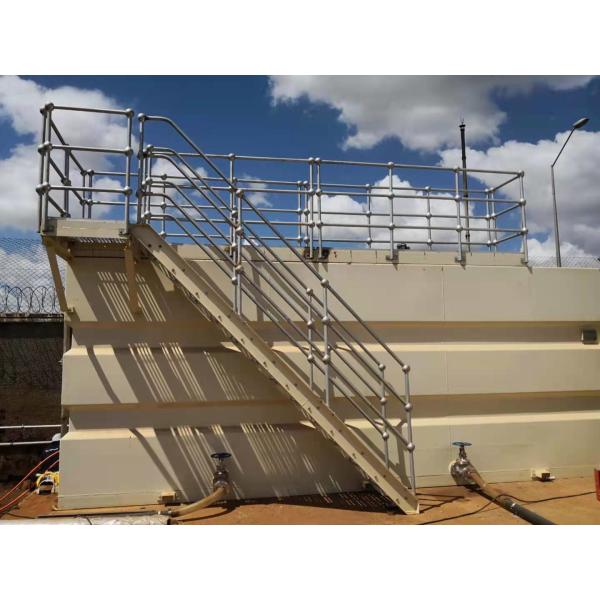 6m 2.2kw Moving Bed Biofilm Reactor MBBR Municipal Effluent Wastewater Treatment Process