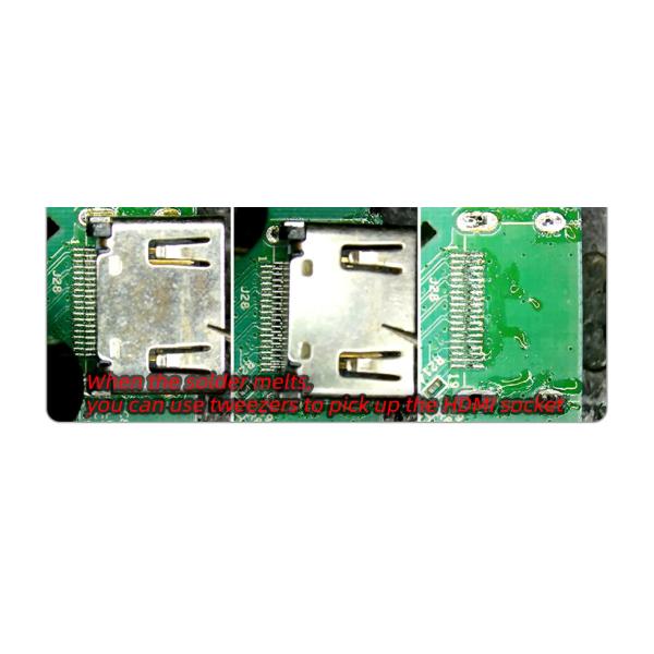 Alloy 450W 858D Rework Soldering Station 23mm For Welding