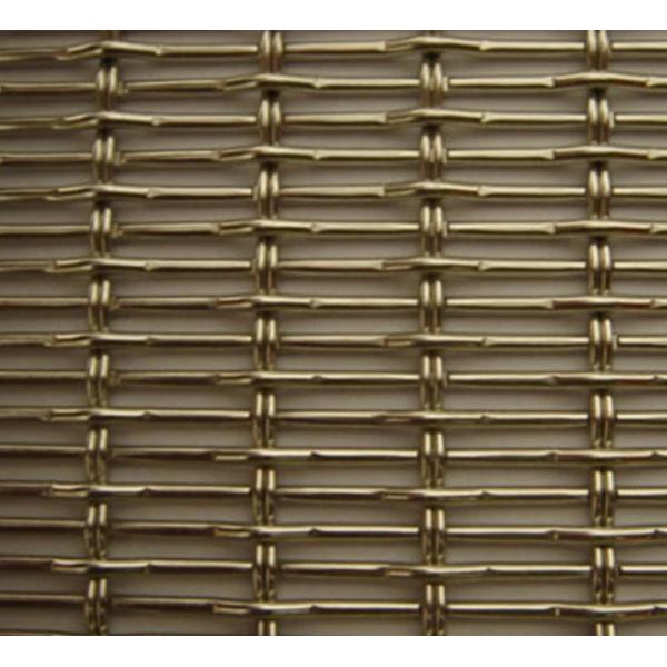 2.5m Width 25mm Hole SS Architectural Woven Wire Mesh Curtains