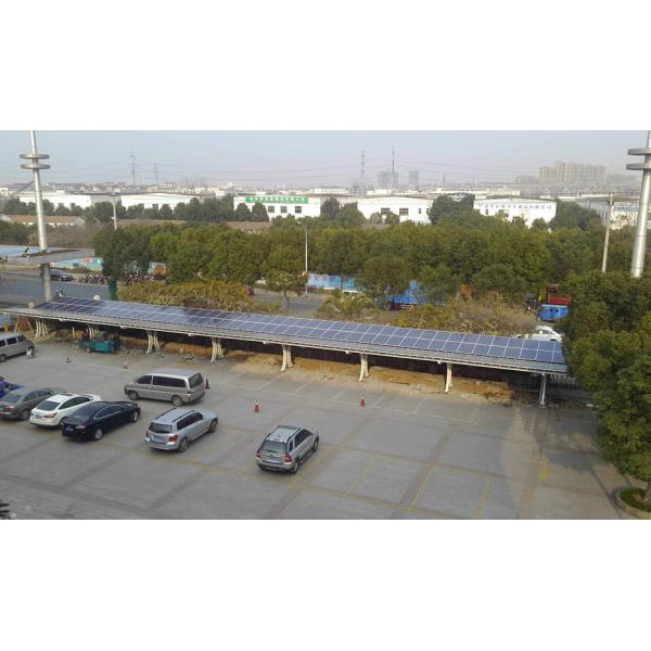 Corrosion Resistant Aluminum Solar Panel Carport Mounting Structure