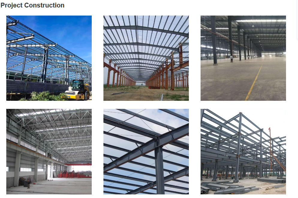 Low Cost Pre-Engineered Metal Structural Sandwich Panel Construction Building Material Kit Workshop Shed Prefabricated Light Weight Steel Structure