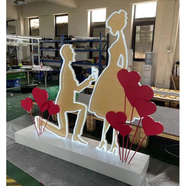 Acrylic Board Material Advertising Sign Led Letters Neon Sign for Custom Party Decor