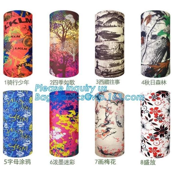 Custom Organic Multifunctional Seamless Tube Bandana,Promotional Products Custom Logo Neck Warmer Bandana,Bandanas Headw