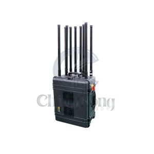 AC110V High Power Signal Jammer 10 Channels 500W 300 Meters