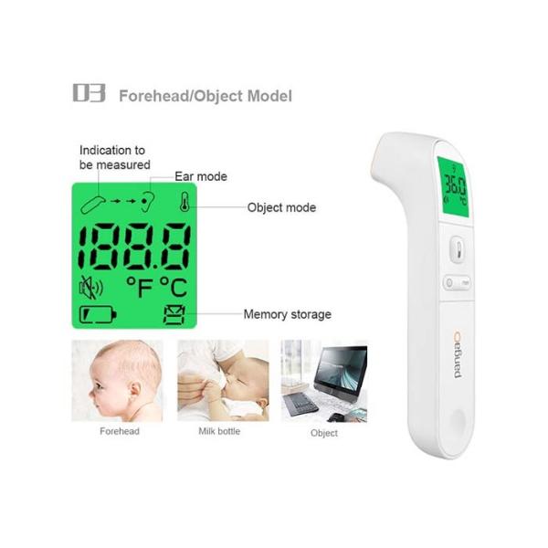 Ir Forehead Thermometer 32 Times Record Non Contact Medical Thermometer