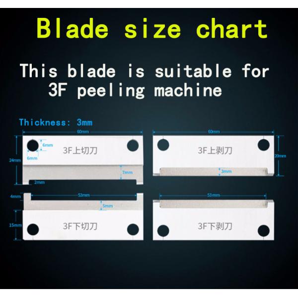 3F Core Wire Peeling Machine Blade Pneumatic Stripping Machine Knife Customize Support