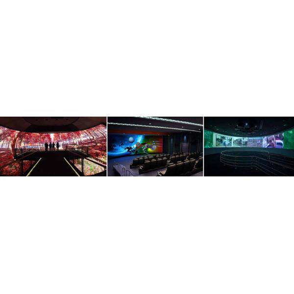 7200 Lumens Laser Projector For Immersive Projection 360 Holographic Mapping System