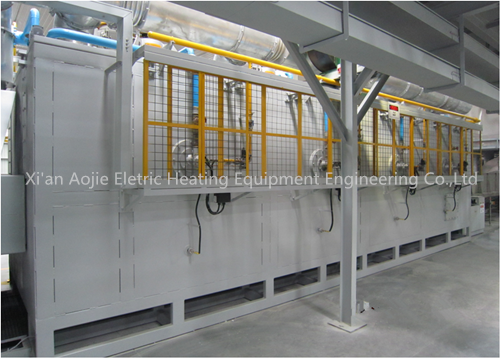 Gas - Electric Hybrid Aluminium Brazing Furnace Refractory Material CE Certificate