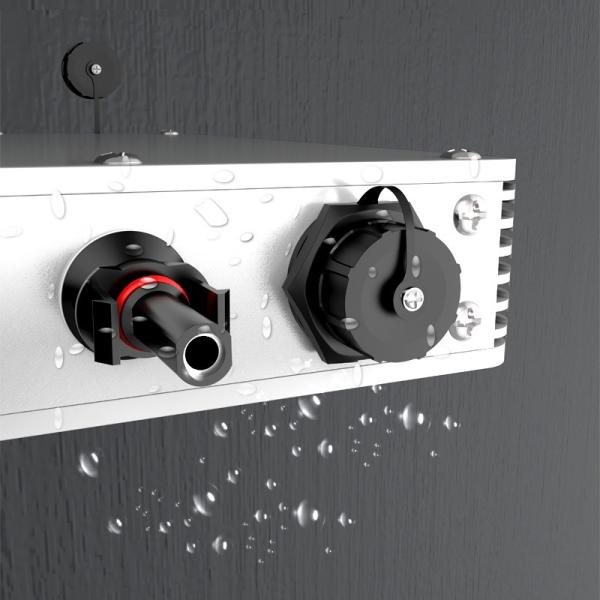 M20 Front 3-Core Waterproof Panel Mount Connector Male Head Of Micro Solar Inverter 