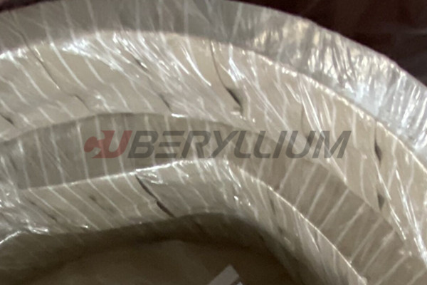 Beryllium Copper Foil Alloy 25 C17200 1/2H Temper Thickness 0.254mm X 200mm
