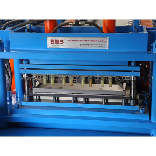 15KW Gcr15 Shafts Material AUTO Change Shelf Deck Panel Roll Forming Machine