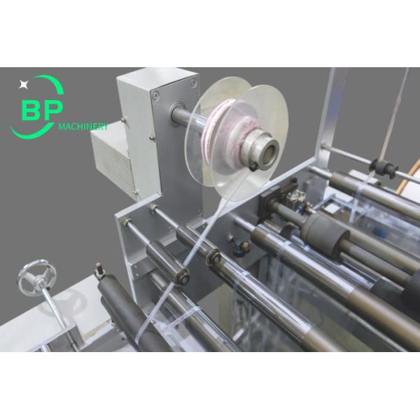 Automatic Opp Folded Film Bagging And Packing Machine For Notebook Magazine Envelope